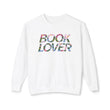 Load image into Gallery viewer, Book Lover Pink Floral Sweatshirt