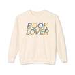 Load image into Gallery viewer, Book Lover Green Floral Sweatshirt