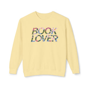 Book Lover Pink Floral Sweatshirt