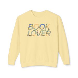 Book Lover Green Floral Sweatshirt