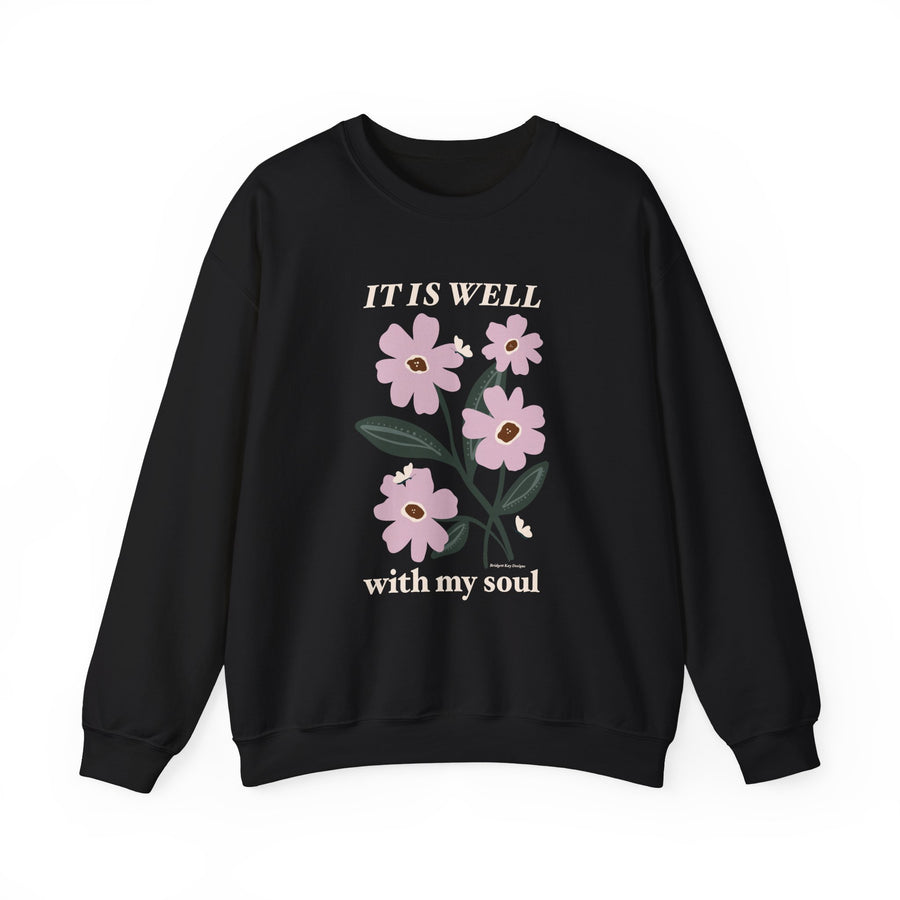 It Is Well Crewneck Sweatshirt