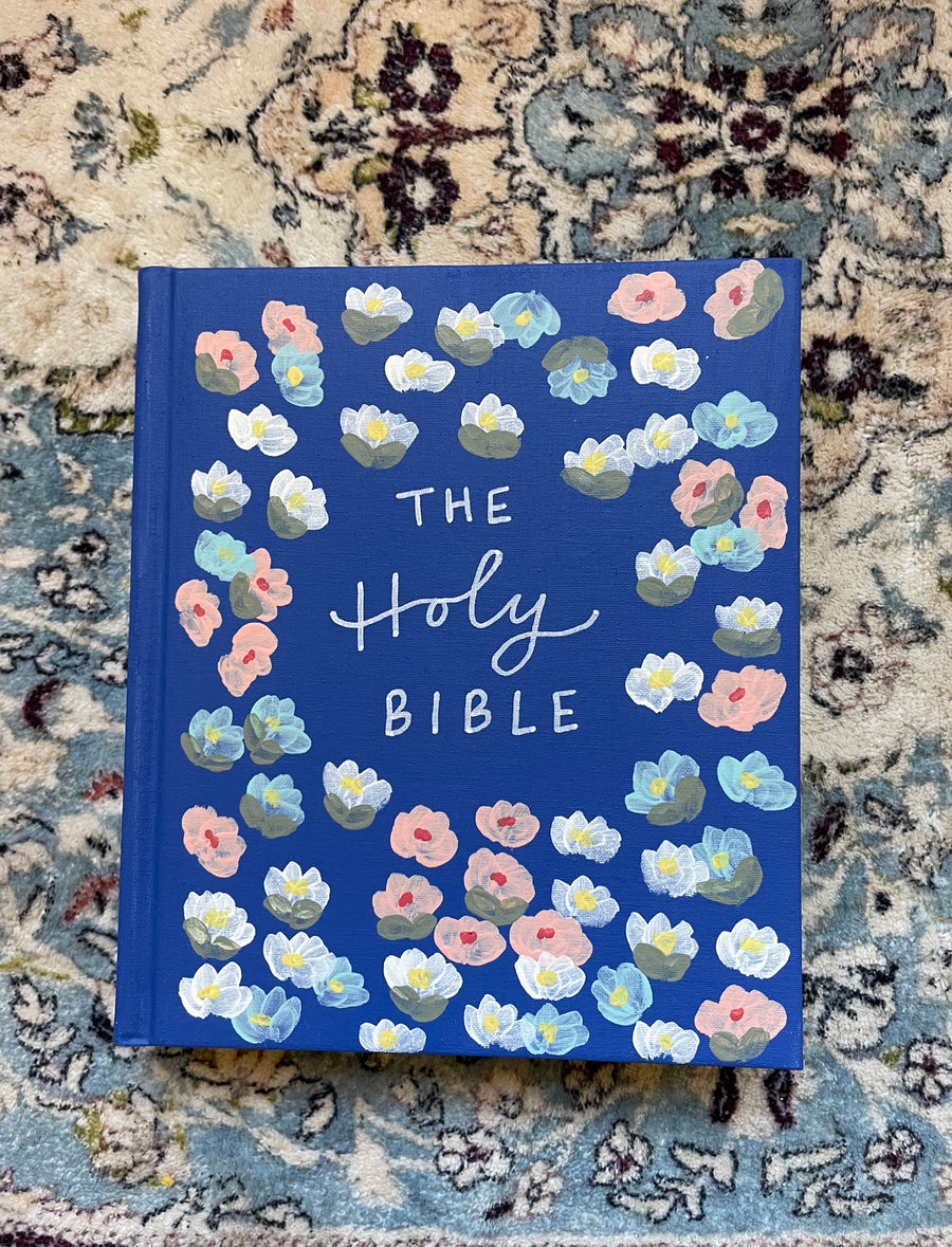 Fully Custom Hand Painted Bible