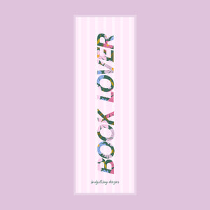 Book Lover Pink Bookmark
